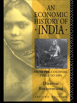 cover image of An Economic History of India